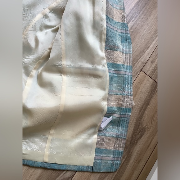 EUC vintage jacquard boyfriend suit jacket - Picture 11 of 14